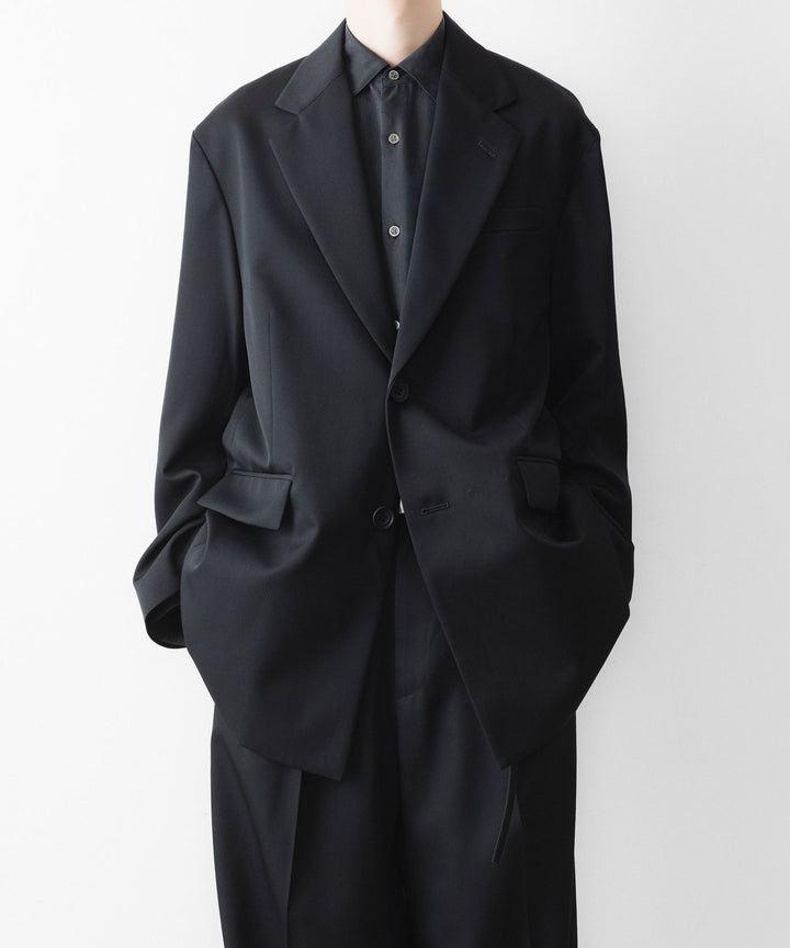 ssstein(シュタイン)のOVERSIZED SINGLE BREASTED LONG JACKET - BLACKの公式通販サイトsession福岡セレクトショップ