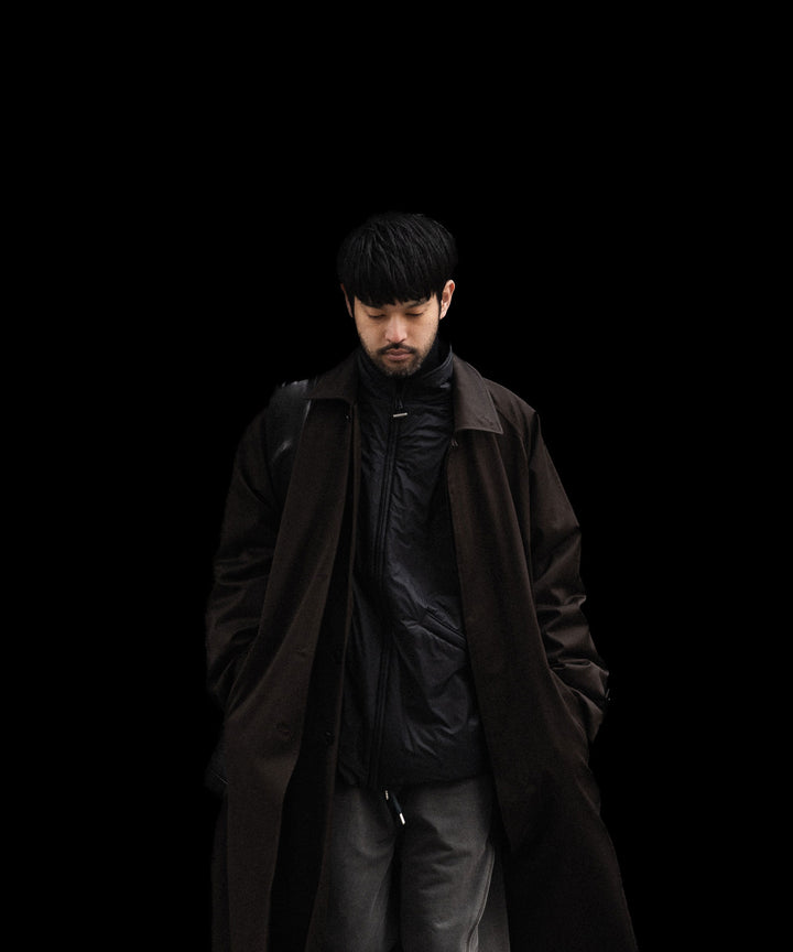paratrait パラトレイトのPMEMBRANE SHELL PUFF BLOUSON のBLACK 公式通販サイトsession福岡セレクトショップ