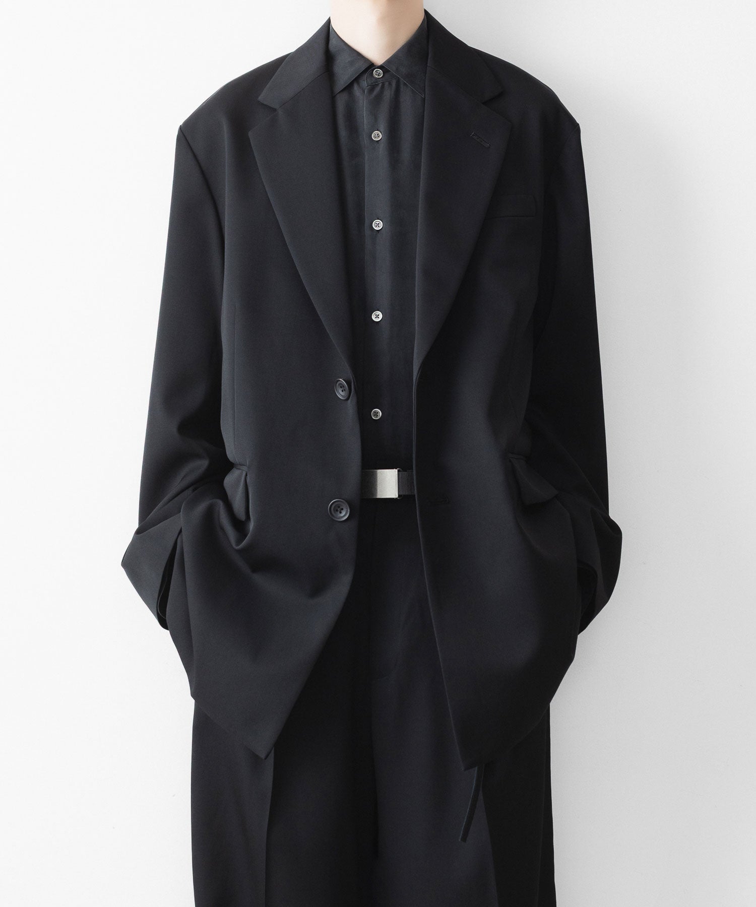 ssstein / シュタイン】OVERSIZED SINGLE BREASTED LONG JACKET