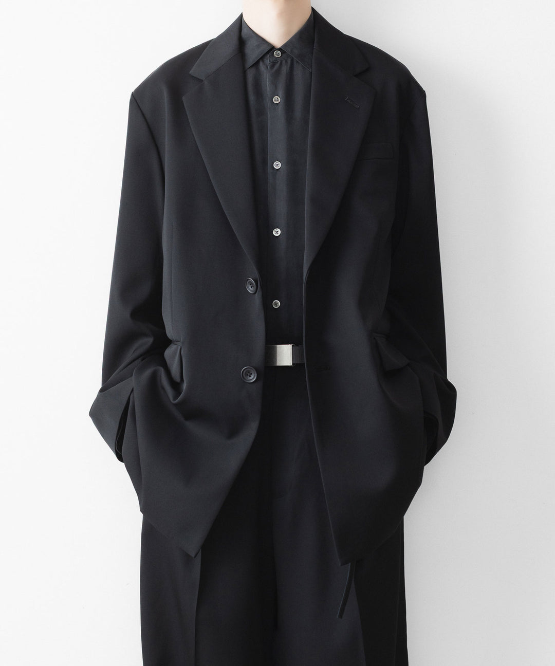 ssstein(シュタイン)のOVERSIZED SINGLE BREASTED LONG JACKET - BLACKの公式通販サイトsession福岡セレクトショップ