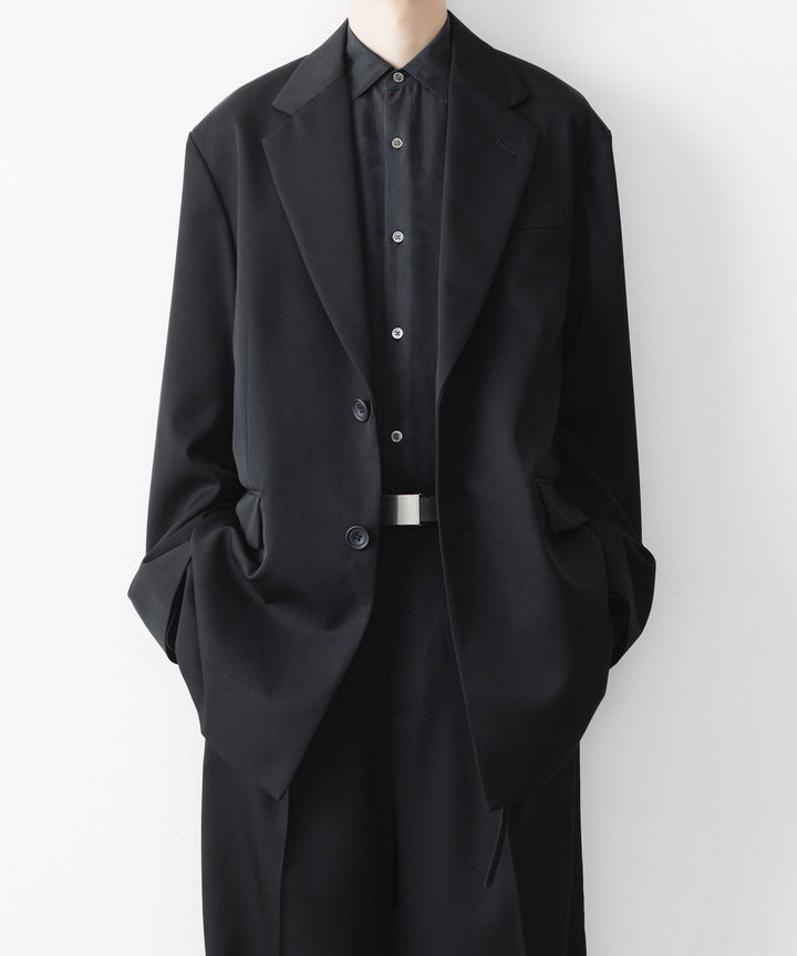 ssstein(シュタイン)のOVERSIZED SINGLE BREASTED LONG JACKET - BLACKの公式通販サイトsession福岡セレクトショップ