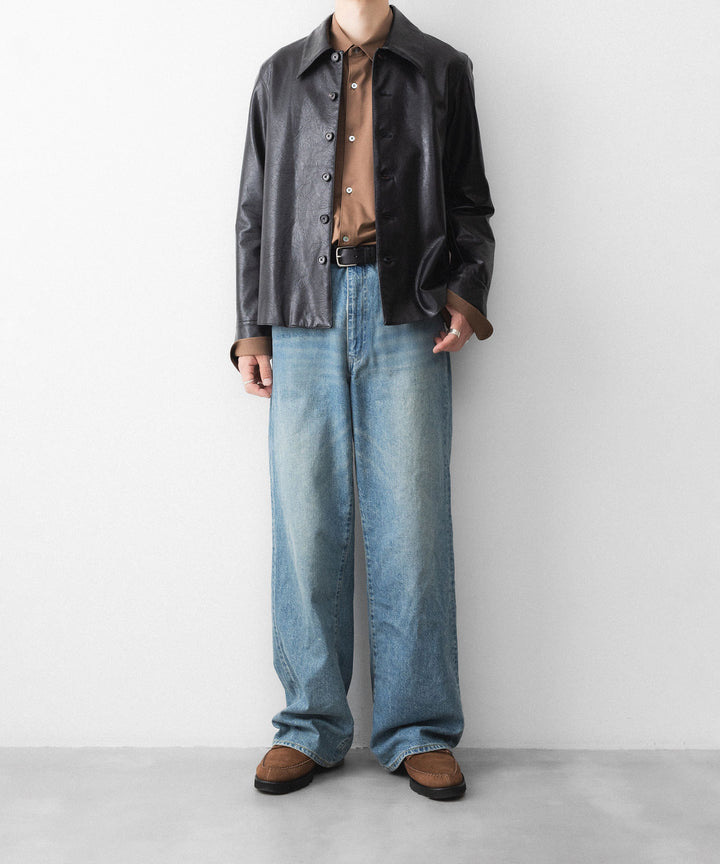 KANEMASA PHIL. カネマサフィルの46G MODEST SHIRTのLIGHT BROWN 公式通販サイトsession福岡セレクトショップ