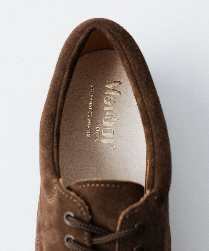 Marbot マルボーのMOCCASIN SHOES (CHRISTY CUT SOLE)のBROWN SUEDEの公式通販サイトsession福岡セレクトショップ