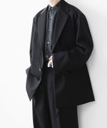 画像をギャラリービューアに読み込む, ssstein(シュタイン)のOVERSIZED SINGLE BREASTED LONG JACKET - BLACKの公式通販サイトsession福岡セレクトショップ
