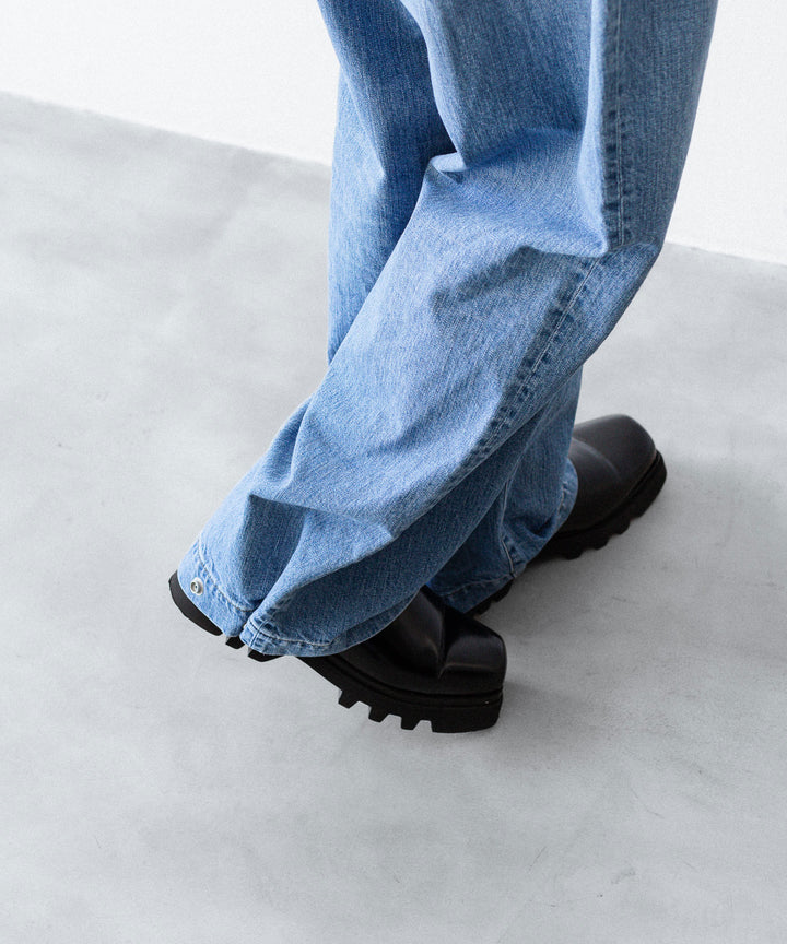 ANTHEM A アンセムエーのWASHED DENIM NO-BRAINER PANTSの INDIGO 公式通販サイトsession福岡セレクトショップ