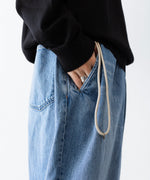 画像をギャラリービューアに読み込む, ANTHEM A アンセムエーのWASHED DENIM NO-BRAINER PANTSの INDIGO 公式通販サイトsession福岡セレクトショップ
