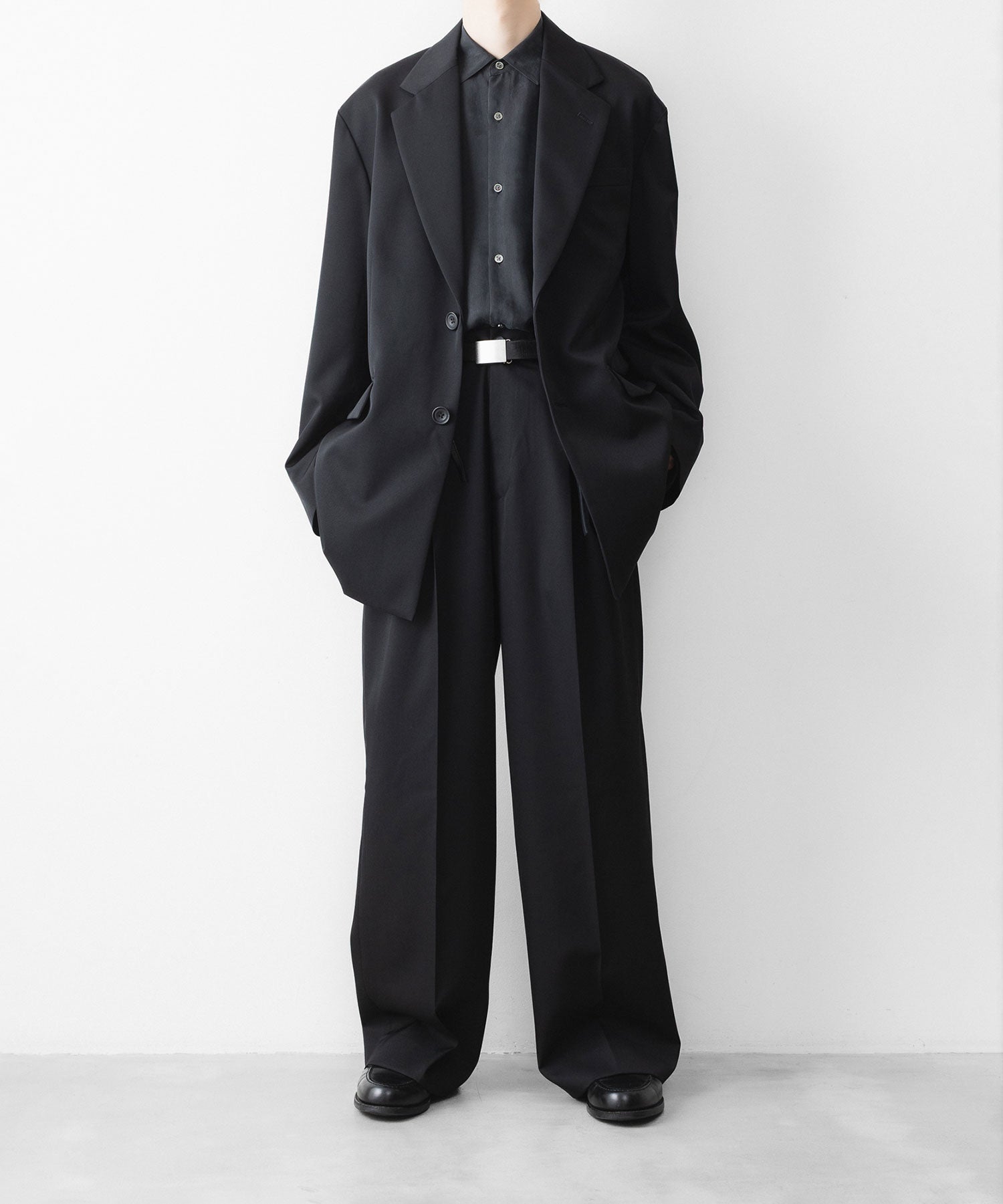 ssstein / シュタイン】OVERSIZED SINGLE BREASTED LONG JACKET