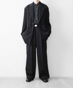 画像をギャラリービューアに読み込む, ssstein(シュタイン)のOVERSIZED SINGLE BREASTED LONG JACKET - BLACKの公式通販サイトsession福岡セレクトショップ
