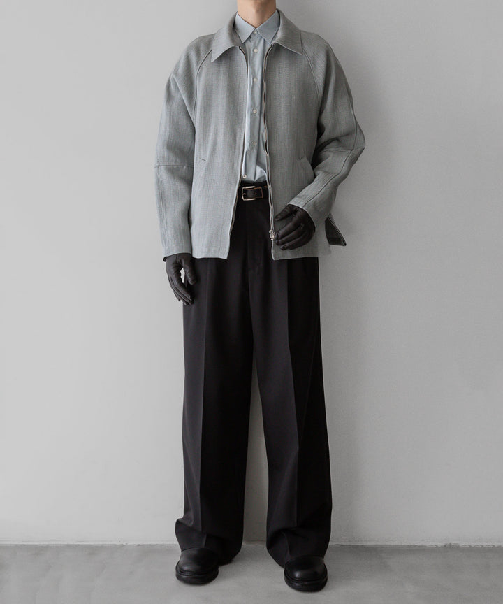 【INTÉRIM】インテリムのSILK CANVAS DRIVING JACKET - SHARK SKIN 公式通販サイトsession福岡セレクトショップ