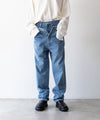 【stein】TIMELESS LAYERED DENIM JEANS - INDIGO