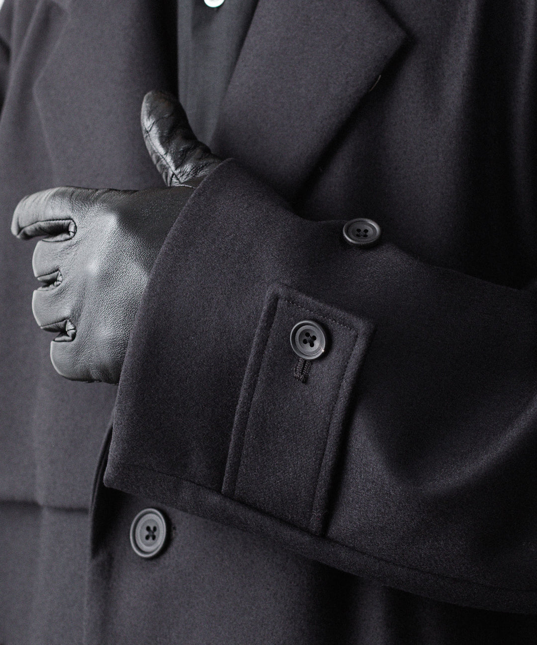ssstein(シュタイン)のWOOL MELTON LAY CHESTER COAT - DARK CHARCOALの公式通販サイトsession福岡セレクトショップ