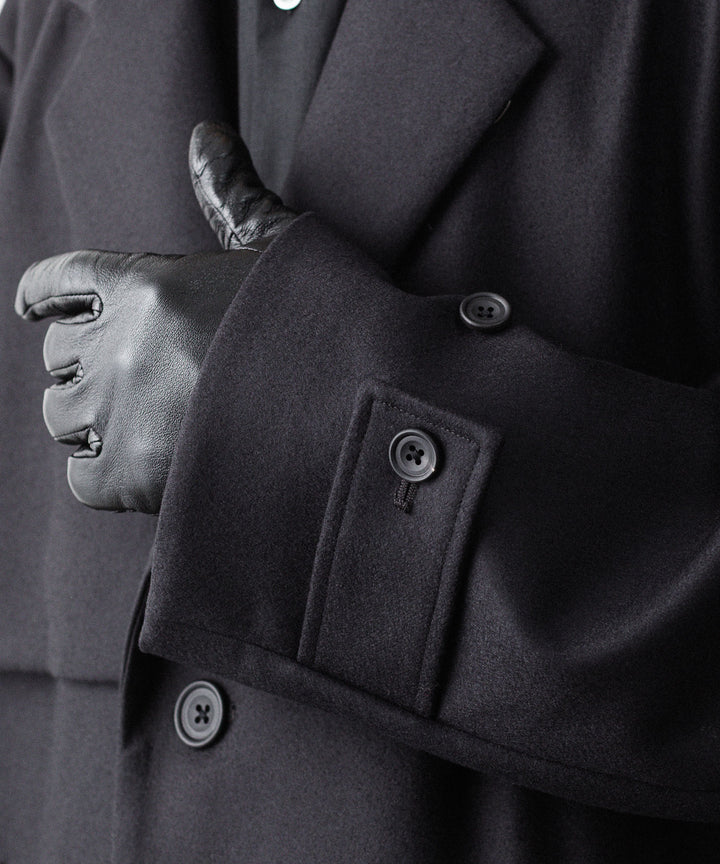 ssstein(シュタイン)のWOOL MELTON LAY CHESTER COAT - DARK CHARCOALの公式通販サイトsession福岡セレクトショップ