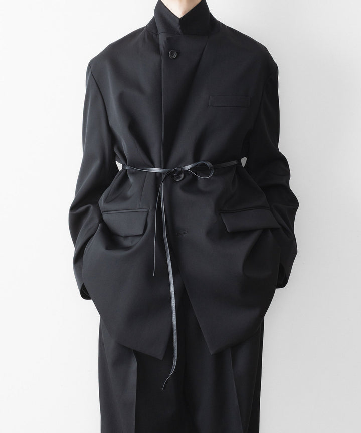 ssstein(シュタイン)のOVERSIZED SINGLE BREASTED LONG JACKET - BLACKの公式通販サイトsession福岡セレクトショップ