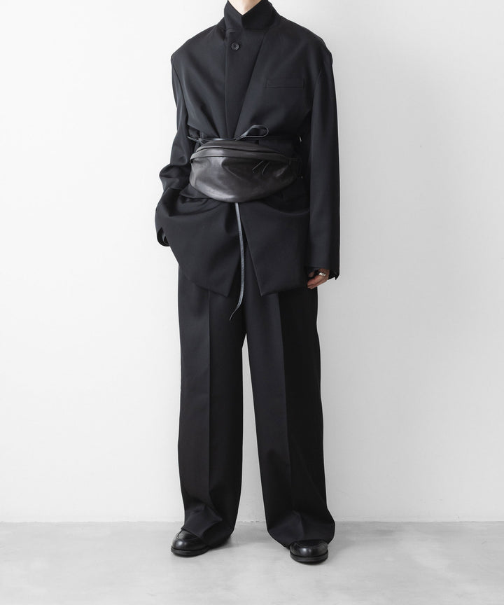 ssstein(シュタイン)のOVERSIZED SINGLE BREASTED LONG JACKET - BLACKの公式通販サイトsession福岡セレクトショップ