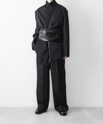 画像をギャラリービューアに読み込む, ssstein(シュタイン)のOVERSIZED SINGLE BREASTED LONG JACKET - BLACKの公式通販サイトsession福岡セレクトショップ
