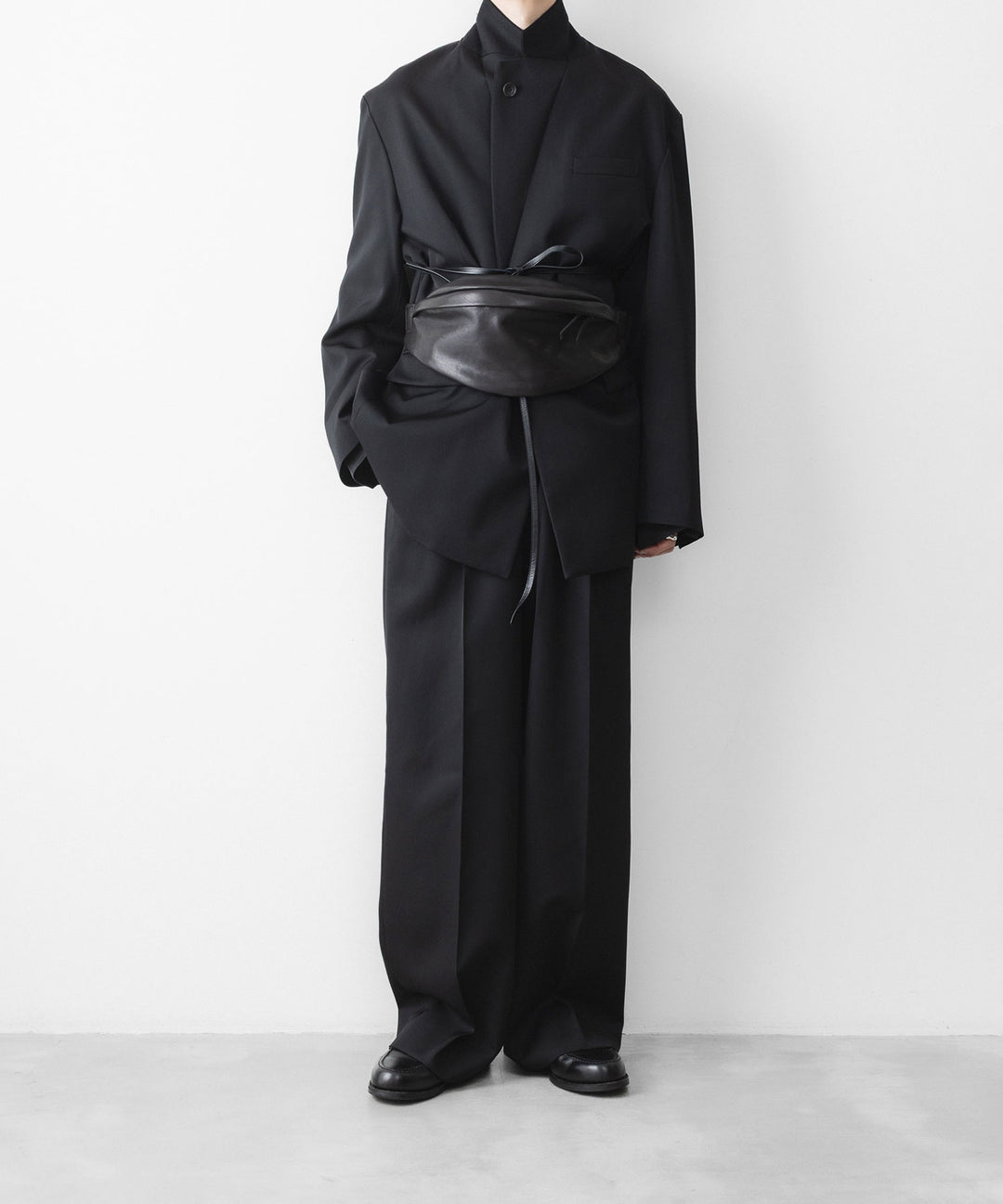 ssstein(シュタイン)のEASY LONG WIDE TROUSERS - BLACKの公式通販サイトsession福岡セレクトショップ