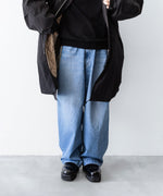 画像をギャラリービューアに読み込む, ANTHEM A アンセムエーのWASHED DENIM NO-BRAINER PANTSの INDIGO 公式通販サイトsession福岡セレクトショップ
