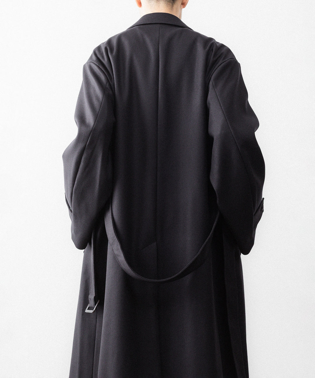 ssstein(シュタイン)のWOOL MELTON LAY CHESTER COAT - DARK CHARCOALの公式通販サイトsession福岡セレクトショップ
