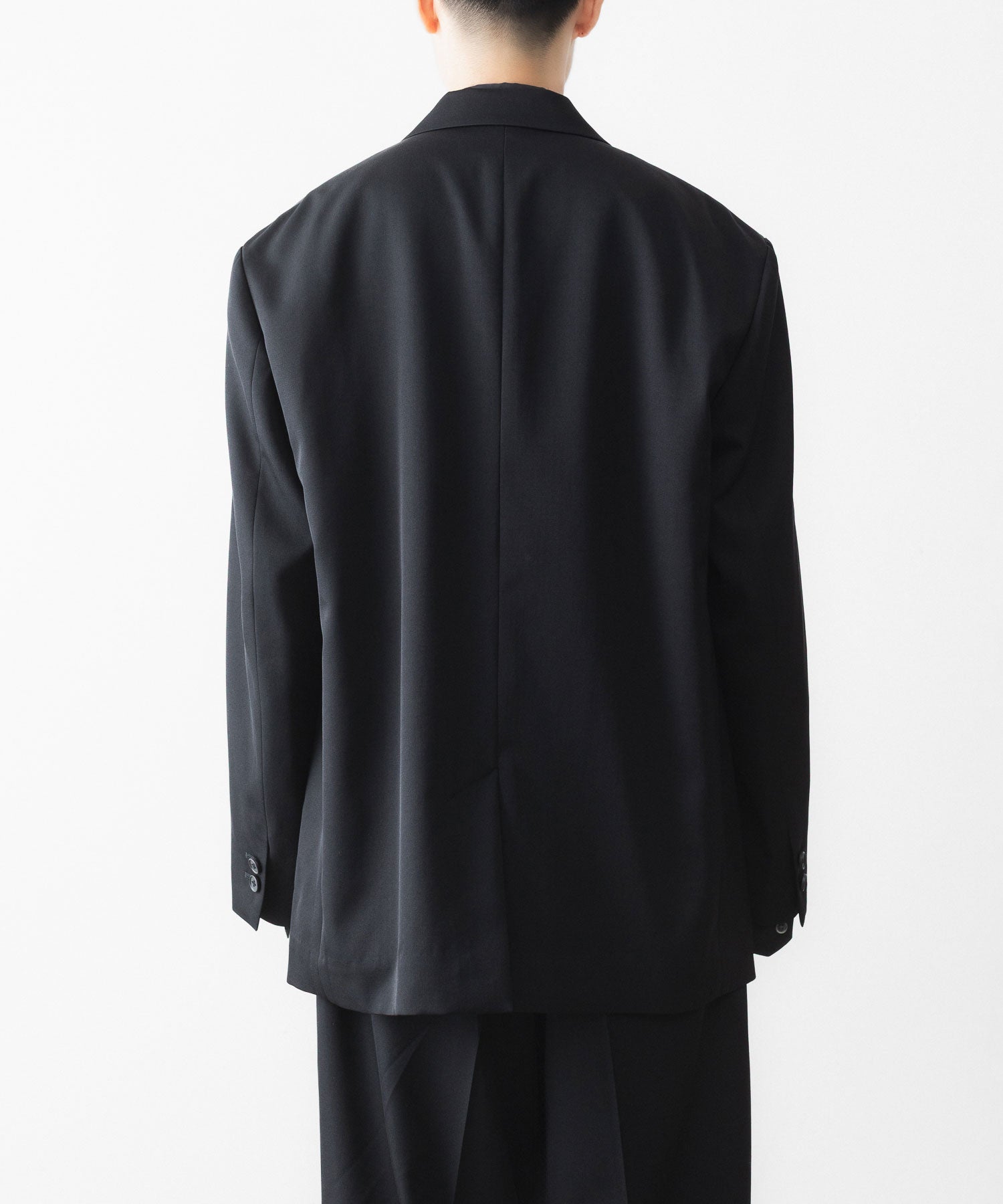 ssstein / シュタイン】DOUBLE BREASTED BLAZER - BLACK | 公式通販