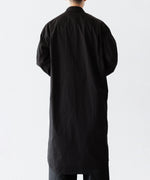 画像をギャラリービューアに読み込む, VEIN ヴェインの140/2 GIZA BROAD LONG SHIRT - BLACKの公式通販サイトsession福岡セレクトショップ
