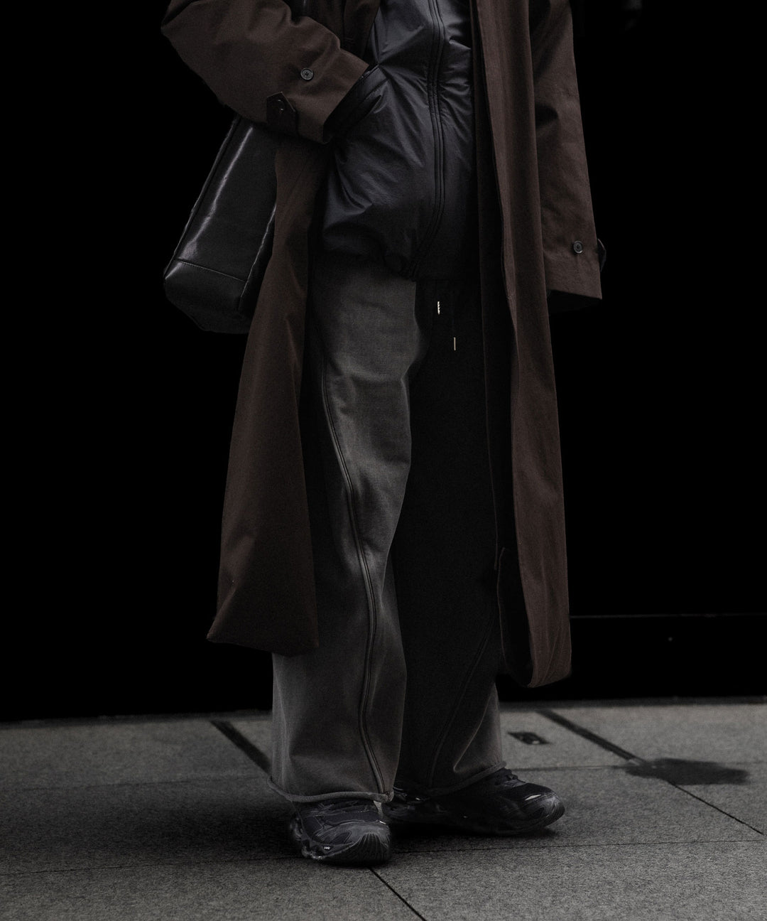 KANEMASA PHIL. カネマサフフィル36G FINE SWEAT DRAPING EASY PANTSのCHARCOAL PIGMENT公式通販サイトsession福岡セレクトショップ