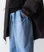 画像をギャラリービューアに読み込む, ANTHEM A アンセムエーのWASHED DENIM NO-BRAINER PANTSの INDIGO 公式通販サイトsession福岡セレクトショップ
