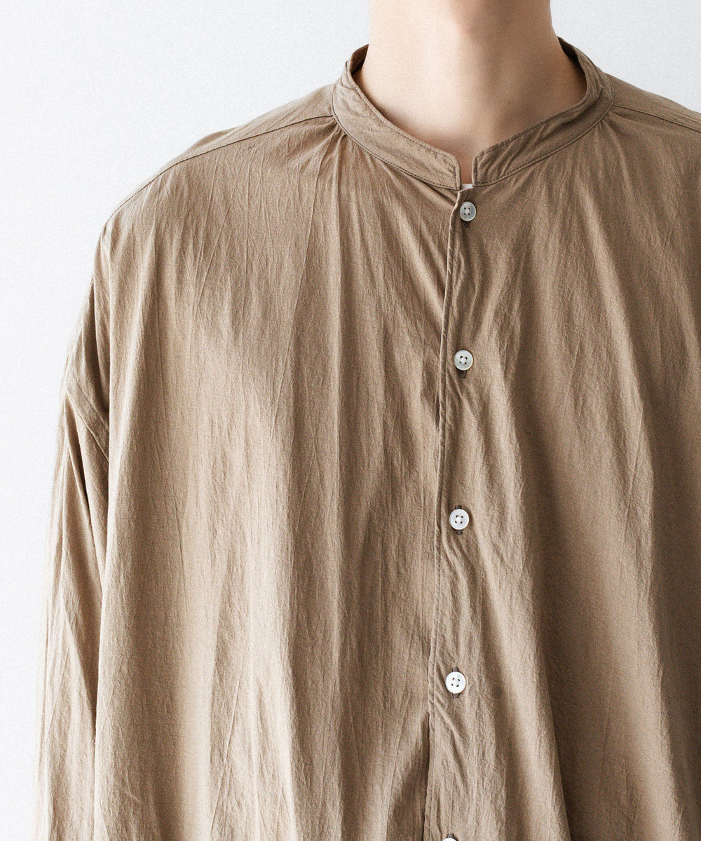 KANEMASA PHIL. カネマサフィルの46G ECLIPSE SHIRTのKHAKI BEIGE公式通販サイトsession福岡セレクトショップ