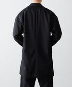 画像をギャラリービューアに読み込む, ato(アトウ)のONE BUTTON DEEP V-ZONE JACKET - BLACKの公式通販サイトsession福岡セレクトショップ

