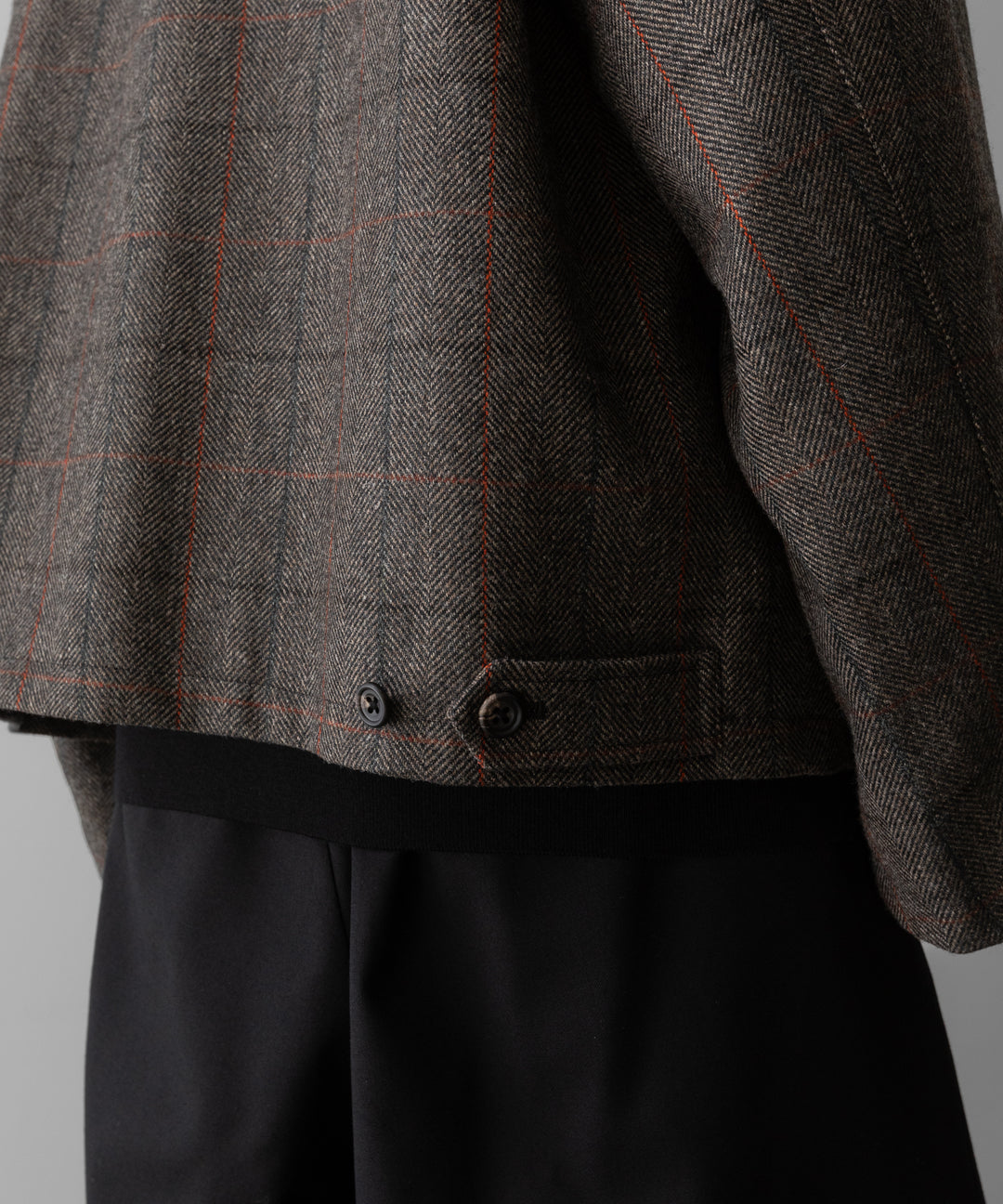 ssstein(シュタイン)の24AWコレクション DRIZZLER ZIP UP JACKET - GLEN CHECK 公式通販サイトsession福岡セレクトショップ