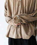 画像をギャラリービューアに読み込む, KANEMASA PHIL. カネマサフィルの46G ECLIPSE SHIRTのKHAKI BEIGE公式通販サイトsession福岡セレクトショップ
