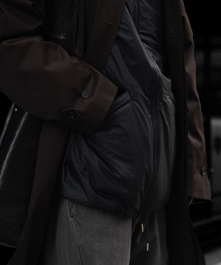 paratrait パラトレイトのPMEMBRANE SHELL PUFF BLOUSON のBLACK 公式通販サイトsession福岡セレクトショップ