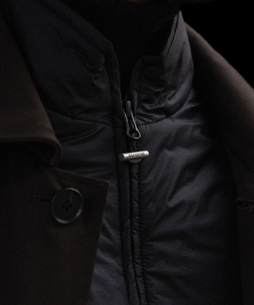 paratrait パラトレイトのPMEMBRANE SHELL PUFF BLOUSON のBLACK 公式通販サイトsession福岡セレクトショップ