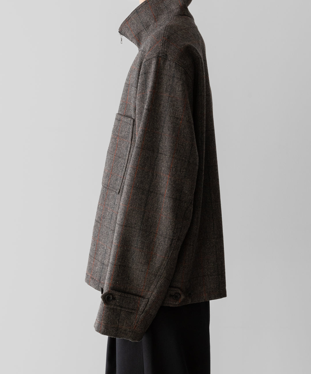 ssstein(シュタイン)の24AWコレクション DRIZZLER ZIP UP JACKET - GLEN CHECK 公式通販サイトsession福岡セレクトショップ