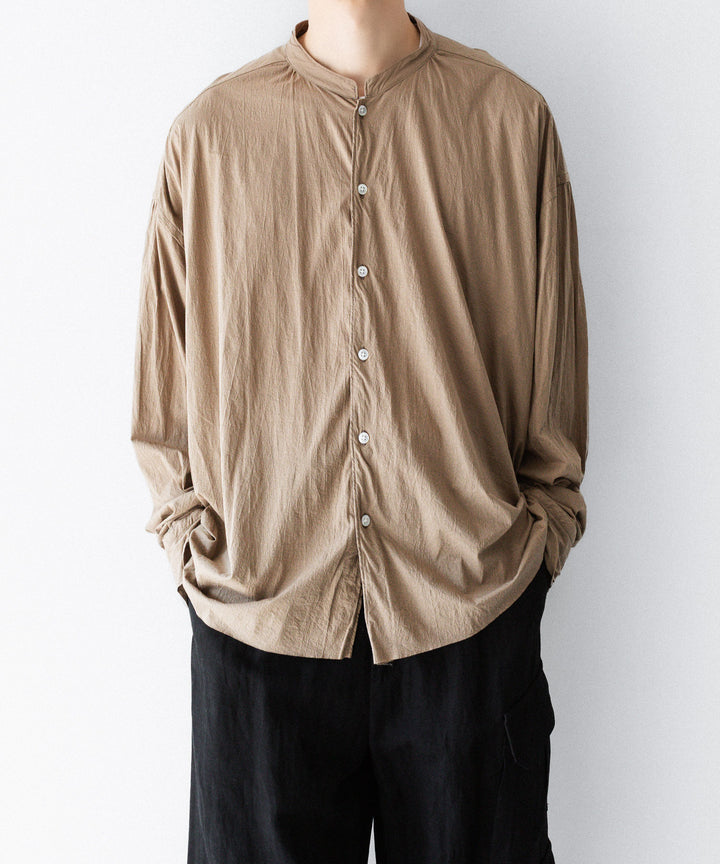 KANEMASA PHIL. カネマサフィルの46G ECLIPSE SHIRTのKHAKI BEIGE公式通販サイトsession福岡セレクトショップ