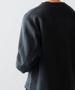 画像をギャラリービューアに読み込む, 【OPPOSE DUALITY】NO COLLAR RIB ZIP TOP - BLACK
