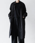 画像をギャラリービューアに読み込む, VEIN ヴェインの140/2 GIZA BROAD LONG SHIRT - BLACKの公式通販サイトsession福岡セレクトショップ

