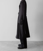 画像をギャラリービューアに読み込む, ssstein(シュタイン)の24AWコレクション OVERSIZED DOUBLE BREASTED COAT - DARK CHARCOAL 公式通販サイトsession福岡セレクトショップ
