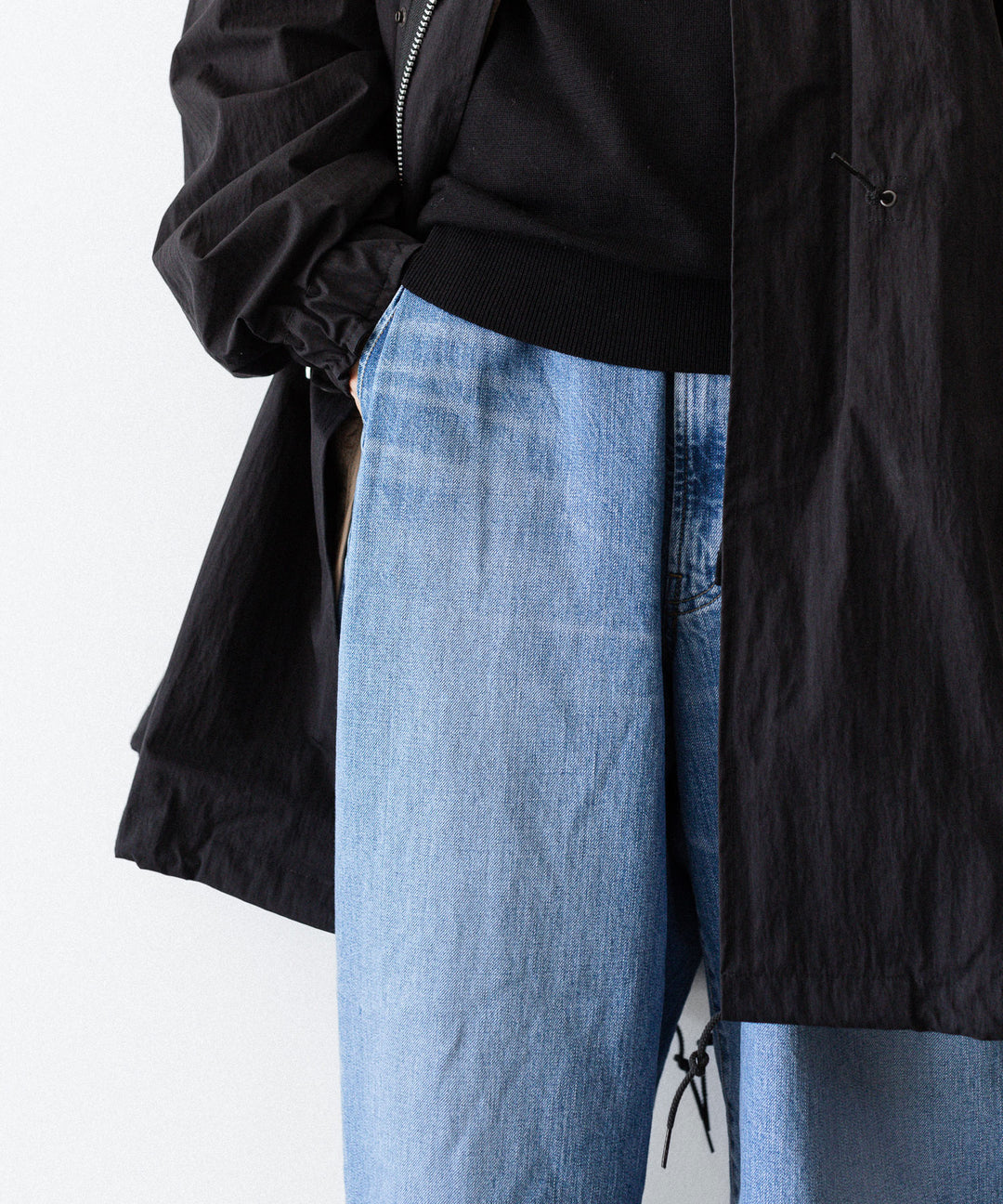 ANTHEM A アンセムエーのWASHED DENIM NO-BRAINER PANTSの INDIGO 公式通販サイトsession福岡セレクトショップ