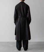 画像をギャラリービューアに読み込む, ssstein(シュタイン)の24AWコレクション OVERSIZED DOUBLE BREASTED COAT - DARK CHARCOAL 公式通販サイトsession福岡セレクトショップ
