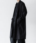 画像をギャラリービューアに読み込む, VEIN ヴェインの140/2 GIZA BROAD LONG SHIRT - BLACKの公式通販サイトsession福岡セレクトショップ
