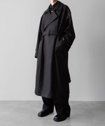 画像をギャラリービューアに読み込む, ssstein(シュタイン)の24AWコレクション OVERSIZED DOUBLE BREASTED COAT - DARK CHARCOAL 公式通販サイトsession福岡セレクトショップ
