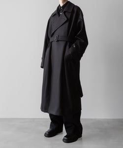 ssstein(シュタイン)の24AWコレクション OVERSIZED DOUBLE BREASTED COAT - DARK CHARCOAL 公式通販サイトsession福岡セレクトショップ