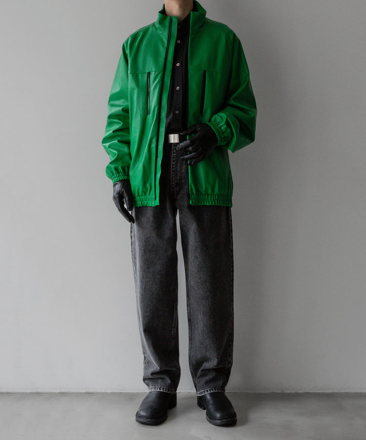 stein(シュタイン)の24SSコレクションCHEMICAL BLEACHED DENIM JEANSのBLACK