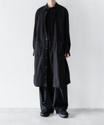 画像をギャラリービューアに読み込む, VEIN ヴェインの140/2 GIZA BROAD LONG SHIRT - BLACKの公式通販サイトsession福岡セレクトショップ

