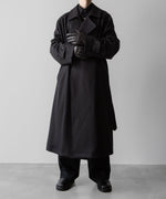 画像をギャラリービューアに読み込む, ssstein(シュタイン)の24AWコレクション OVERSIZED DOUBLE BREASTED COAT - DARK CHARCOAL 公式通販サイトsession福岡セレクトショップ
