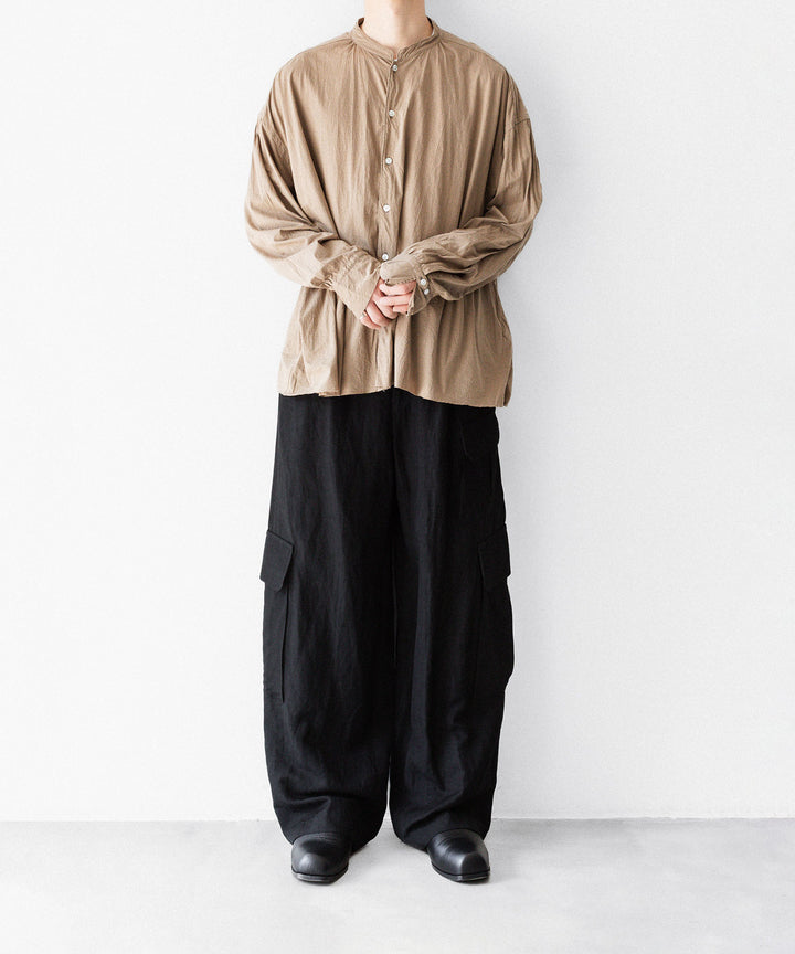 KANEMASA PHIL. カネマサフィルの46G ECLIPSE SHIRTのKHAKI BEIGE公式通販サイトsession福岡セレクトショップ