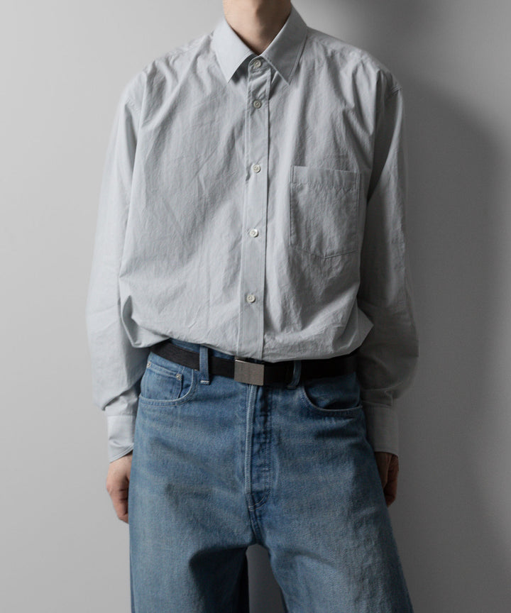 ssstein(シュタイン)の24AWコレクション OVERSIZED STANDARD SHIRT - LT.BLUE 公式通販サイトsession福岡セレクトショップ