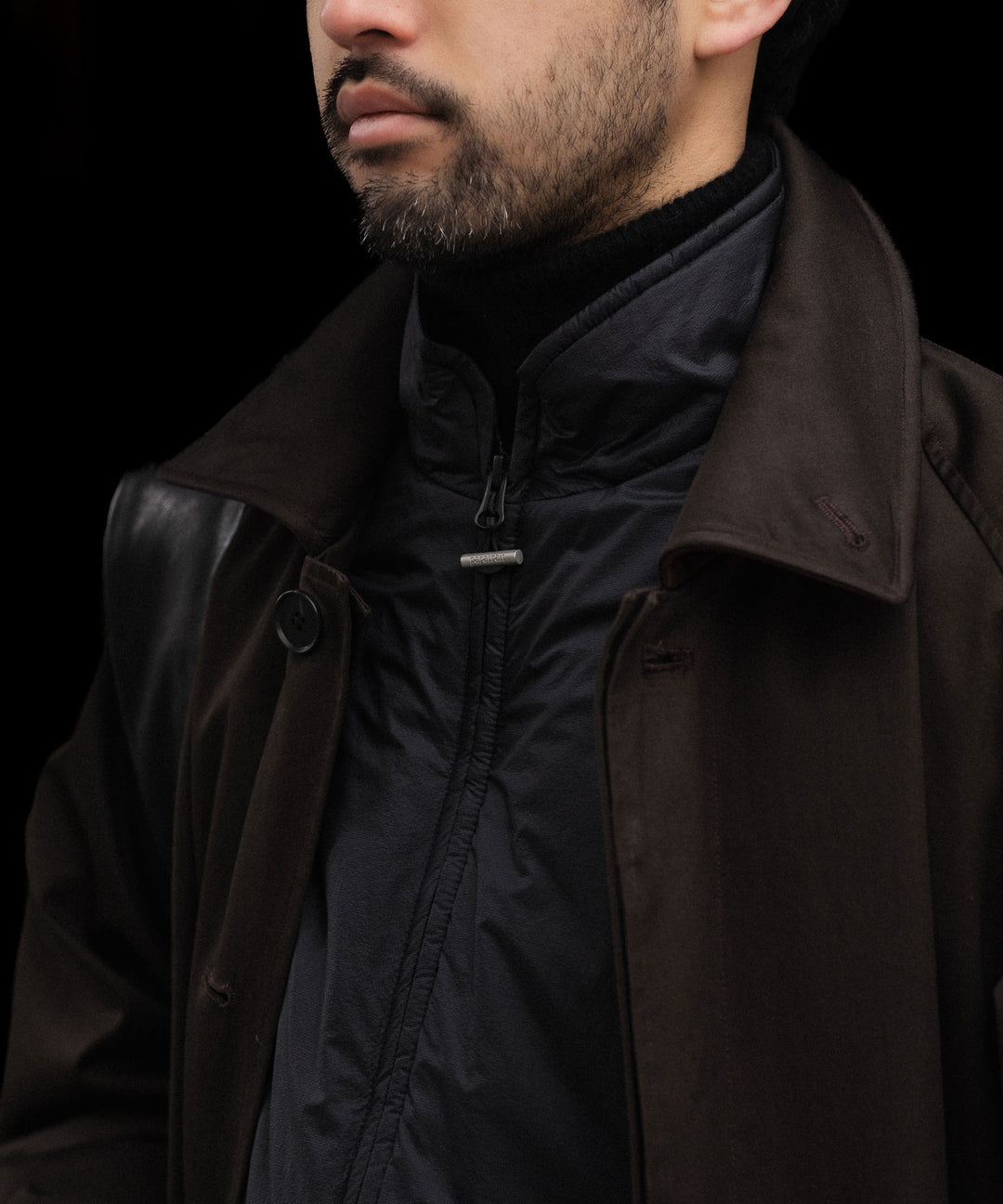 paratrait パラトレイトのPMEMBRANE SHELL PUFF BLOUSON のBLACK 公式通販サイトsession福岡セレクトショップ