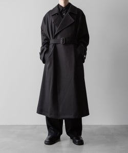 ssstein(シュタイン)の24AWコレクション OVERSIZED DOUBLE BREASTED COAT - DARK CHARCOAL 公式通販サイトsession福岡セレクトショップ