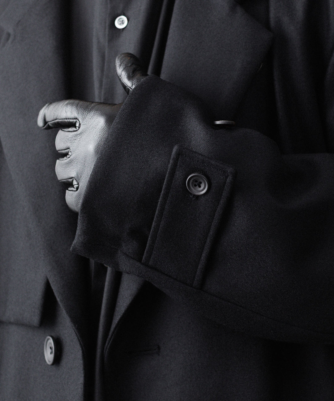 ssstein(シュタイン)のWOOL MELTON LAY CHESTER COAT - BLACKの公式通販サイトsession福岡セレクトショップ